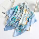 Foulard en satin Lila
